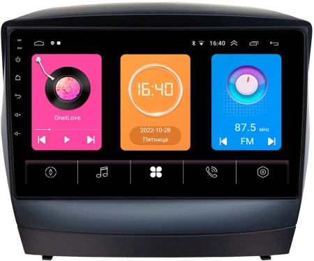 Штатная магнитола Hyundai ix35, Tucson 2 2009-2015 (для авто с камерой) OEM RK9-9180 на Android 10 (CarPlay, AHD, 1/32)