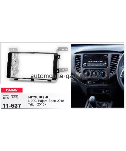 Переходная рамка CARAV 11-637 MITSUBISHI L200 / Pajero Sport / Triton 2015+