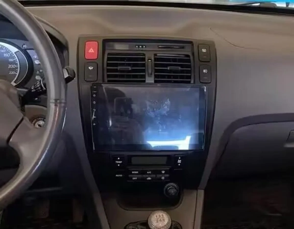 FarCar S500 2K GX3037M (черная) штатная магнитола для Hyundai Tucson 2004-2009 на Android 14 c 6GB, DSP, 4G
