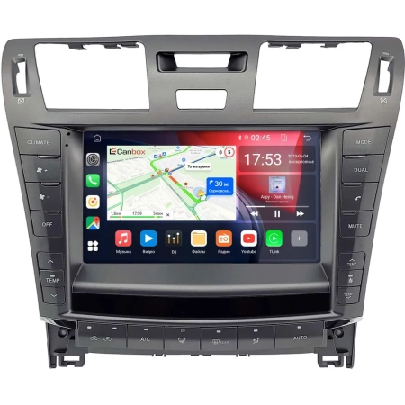 Lexus LS 460, LS 600h 2006-2012 (для любой комплектации) Canbox GT9-2620 2/32 Android 10 (IPS, DSP, CarPlay)