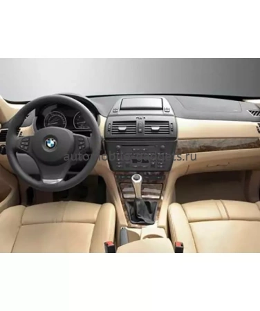 Переходная рамка AVIS Electronics AVS500FR (007) для BMW X3 (E83 в комплектации без штатной навигационной системы), 1DIN