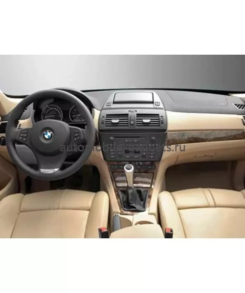 Переходная рамка AVIS Electronics AVS500FR (007) для BMW X3 (E83 в комплектации без штатной навигационной системы), 1DIN