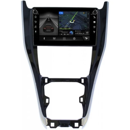 Toyota Harrier 3 (XU60) 2013-2017 (для авто без кругового обзора) Canbox M-Line 7805-1092 на Android 10 (4G-SIM, 2/32, DSP, QLed) С крутилками