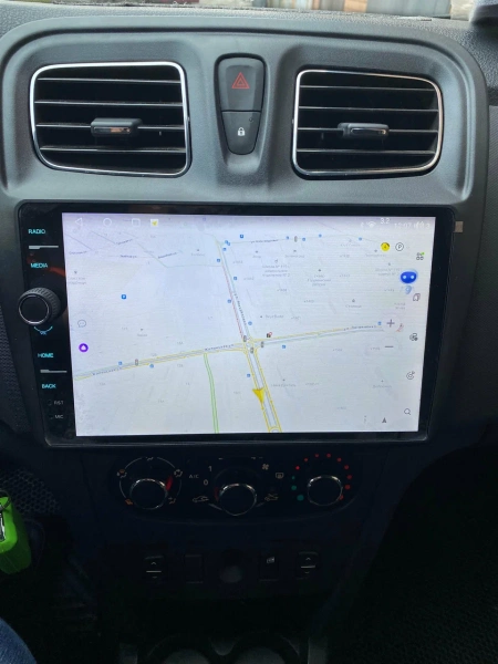 Штатная магнитола Renault Logan 2, Sandero 2 (Stepway) 2012-2022 Canbox PRO-Line 7871-1090 на Android 13 (4G-SIM, 6/128, DSP, QLed)