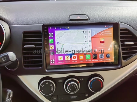 Штатная магнитола Kia Picanto 2 2011-2015 Canbox M-Line 4544-9144 на Android 10 (4G-SIM, 2/32, DSP, QLed)