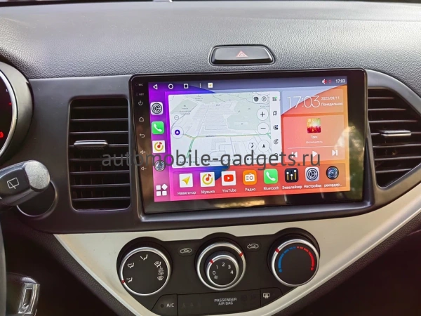 Штатная магнитола Kia Picanto 2 2011-2015 Canbox M-Line 4544-9144 на Android 10 (4G-SIM, 2/32, DSP, QLed)