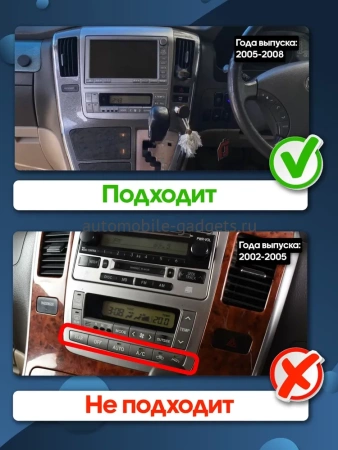 Штатная магнитола Canbox GTR9-9416 для Toyota Alphard 2005-2008 (Тип 2) на Android 10 (IPS, DSP, CarPlay)