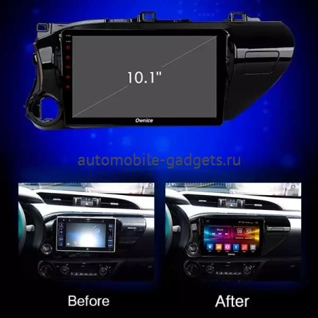 Carmedia SF-1686-J Штатная магнитола для Toyota Hilux 2015+ на Android 10 c 4GB, DSP, 4G Carmedia SF-1686-J Штатная магнитола для Toyota Hilux 2015+ на Android 10 c 4GB, DSP, 4G