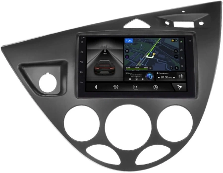 Ford Focus 1998-2005 (черная) Canbox L-Line 4476-RP-11-548-238 на Android 10 (4G-SIM, 3/32, TS18, DSP, QLed)