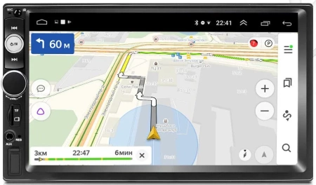 2 DIN универсальная магнитола OEM GT809 на Android 9.1 2/16gb