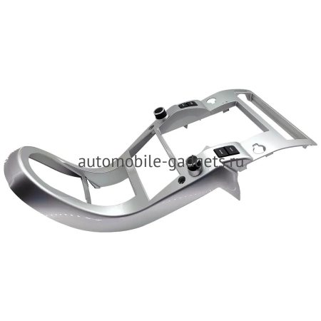 Штатное головное устройство Citroen C4 2004-2011 (глянцевая, серебряная) Canbox PRO-Line (Tesla style) 9.7 дюймов 4/64 7881-1312-193 на Android 13 (4G-SIM, DSP, QLed)