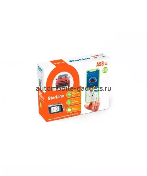 StarLine A93 V2 2CAN+2LIN автосигнализация с автозапуском