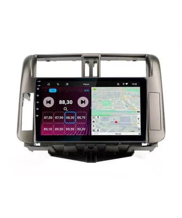 Incar TSA-2207 штатная магнитола для Toyota Prado 150 (2009-2013) на Android 10 с 4GB оперативной памяти, DSP процессором