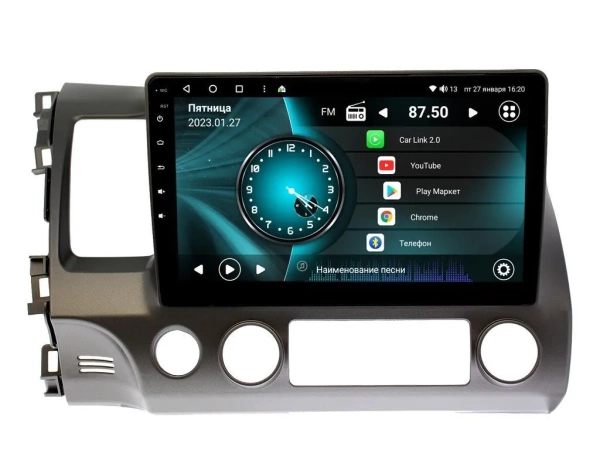 Магнитола Vaycar 10VO4 для HONDA Civic 4D 2006-2011 (Андроид, 4+64Гб)