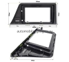 Штатная магнитола Canbox PRO-Line 7885-9400 для Toyota C-HR 2016-2022, Izoa 2018-2024 (правый руль) (для комплектации с магнитолой 130x230mm) на Android 13 (4G-SIM, 4/64, DSP, QLed, Tesla)
