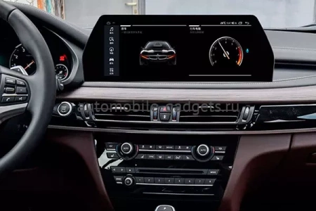 Wide Media KS-BM005-QR-4/64 Штатный монитор 12.3" для BMW X5 (F15), X6 (F16) 2017-2019 (EVO) на Android 10, 4GB, 4G