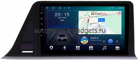 Штатная магнитола Canbox L-Line 4169-9400 для Toyota C-HR 2016-2022, Izoa 2018-2024 (правый руль) (для комплектации с магнитолой 130x230mm) на Android 10 (4G-SIM, 2/32, TS18, DSP, QLed)