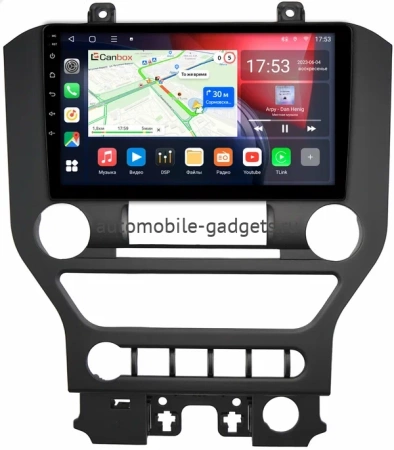 Ford Mustang 6 2014-2023 (Тип A) Canbox L-Line 4167-9-662 на Android 10 (4G-SIM, 3/32, TS18, DSP, QLed)