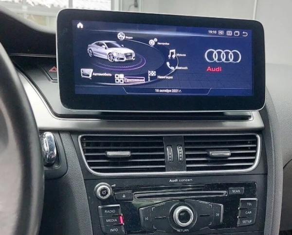 Radiola RDL-8201 L штатная магнитола для Audi A5 8T 2007-2016 без джойстика MMI на Android 13, 8/128GB, 4G