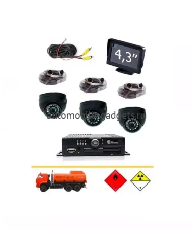 Best Electronics MDR 8210 v.2 "БЕНЗОВОЗ" Видеорегистратор с 3-мя камерами