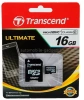 Карта памяти MicroSDHC 16GB Transcend Class10