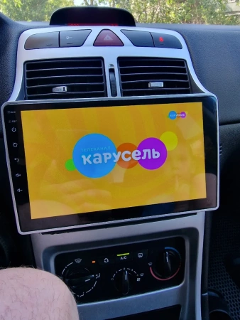 FarCar S500 HL017M штатная магнитола для Peugeot 307 (2001-2011) на Android 14 c 4Gb, DSP, 4G