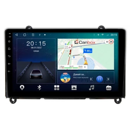 Штатная магнитола Canbox L-Line 4169-9-260 для Toyota HiAce (H300) 2019-2024 на Android 10 (4G-SIM, 2/32, TS18, DSP, QLed)