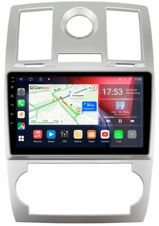 Штатная магнитола Chrysler 300C 2004-2011 Canbox L-Line 4169-9112 на Android 10 (4G-SIM, 2/32, TS18, DSP, QLed)