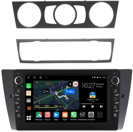 Штатная магнитола BMW 3 (E90, E91, E92, E93) 2004-2013, 1 (E81, E82) 2004-2014 Canbox M-Line 7831-9111 Android 10 (4G-SIM, 2/32, DSP, IPS) С крутилками