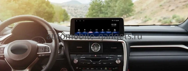 Магнитола для Lexus RX300, RX350, RX450h 2019-2022 Carmedia BNR-20RXQ монитор 12.3" на Android 10, Carplay, 4G SIM-слот, 8/128Гб