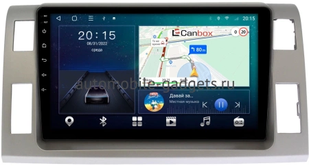 Toyota Estima 3 2006-2016, Previa 3 (XR50) 2006-2019 (серебристая, правый руль) Canbox L-Line 4168-10-1129 на Android 10 (4G-SIM, 3/32, TS18, DSP, QLed)