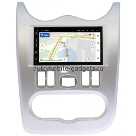 Магнитола в штатное место 2 din Renault Logan, Sandero 2009-2014 Canbox 2/32 на Android 10 (GT5510-RP-RNLG-48)