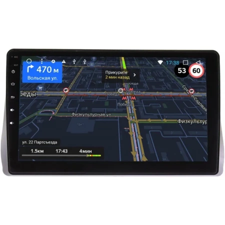 Штатная магнитола OEM RK10-1066 для Toyota Wish 2 2009-2017 на Android 10 (CarPlay, AHD, 1/32)
