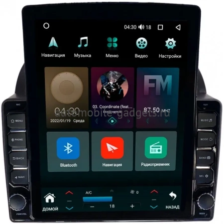 Kia Carnival 2 2006-2014 Canbox M-Line 5610-9-1004 на Android 10 (4G-SIM, 2/32, DSP, QLed, Tesla)