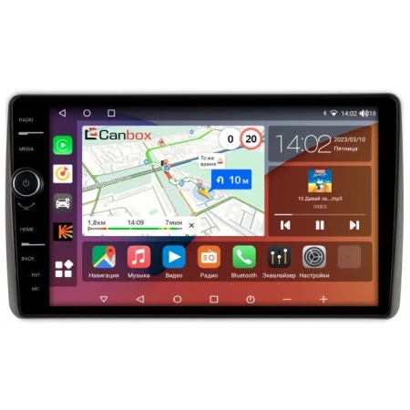 Toyota Highlander (U70) 2019-2024 Canbox H-Line 7853-10-1440 на Android 10 (4G-SIM, 4/64, DSP, QLed)