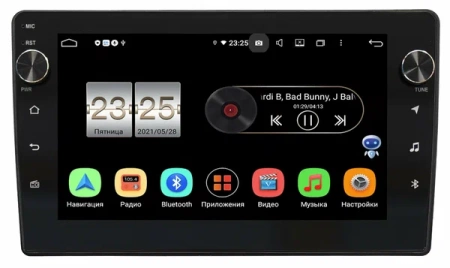 Штатная магнитола OEM BPX609-2800 для Isuzu Bighorn 1991-2002 на Android 10 (4/64, DSP, IPS, с крутилками)