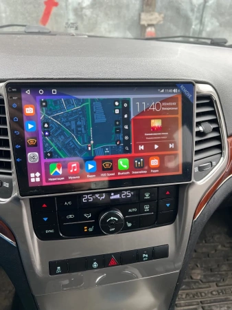Штатная магнитола Canbox Logic-i3 5737-9481 для Jeep Grand Cherokee 4 (WK2) 2010-2013 на Android 11 (4G-SIM, 6/128, DSP, 360, QLed)