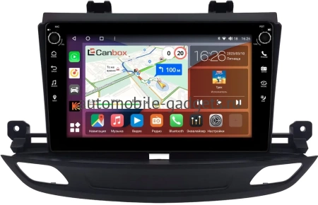 Штатная магнитола Opel Insignia 2 2017-2022 Canbox M-Line 7801-9-1402 на Android 10 (4G-SIM, 2/32, DSP, IPS) С крутилками