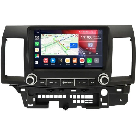 Штатная магнитола Mitsubishi Lancer 10 2007-2017 Canbox RS9-3300 1.5/32 Android 10 (IPS, DSP, CarPlay)