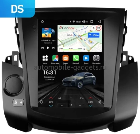 Штатное головное устройство Toyota RAV4 (XA30) 2005-2016 Canbox M-Line (Tesla style) 9.7 дюймов 2/32 5620-1312-13 на Android 10 (4G-SIM, DSP, QLed)