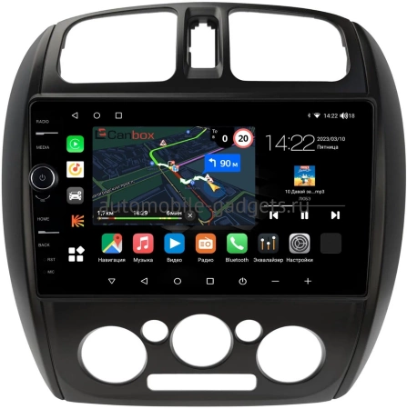 Штатная магнитола Mazda 323 6 (BJ), Premacy (CP), Protege 3 (BJ) 1998-2004 Canbox M-Line 7840-9-442 на Android 10 (4G-SIM, 2/32, DSP, QLed)