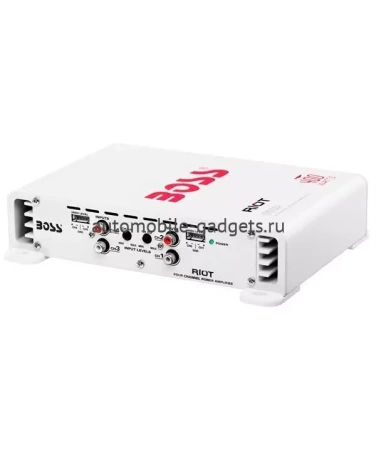 Влагозащищённый усилитель Boss Audio Marine MR1004 (4x100 Вт., класс A/B)