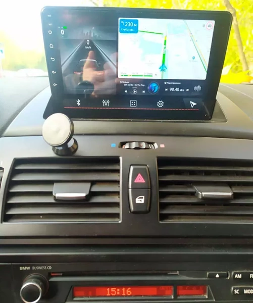 Штатная магнитола Canbox M-Line 4544-9-705 для BMW X3 (E83), Z4 (E85, E86) 2002-2010, 1 (E81, E82) на Android 10 (4G-SIM, 2/32, DSP, QLed)