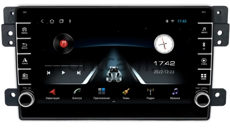 Штатная магнитола Canbox BGT9-9222 для Suzuki Grand Vitara 2005-2015 на Android 10 (IPS, DSP, CarPlay)