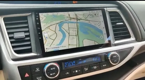 Toyota Highlander 3 (U50) 2013-2019 Canbox L-Line 4170-1035 на Android 10 (4G-SIM, 2/32, TS18, DSP, QLed)