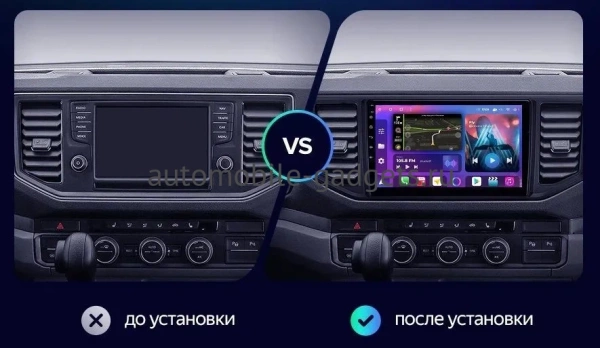 Штатная магнитола Canbox Logic-i3 5722-10-785 для Volkswagen Crafter 2016-2024 на Android 11 (4G-SIM, 4/64, DSP, 360, QLed)