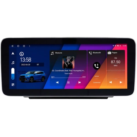 Ford Explorer 5 2010-2019 12.3 дюйма Canbox GT1232-0066 на Android 10 (CarPlay, 2/32, DSP, QLed) Mercedes Style
