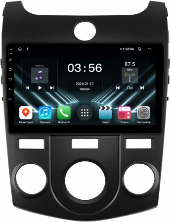 FarCar D038M Штатная магнитола для KIA Cerato 2 2008-2013 (кондиционер) на Android 13 c 2GB