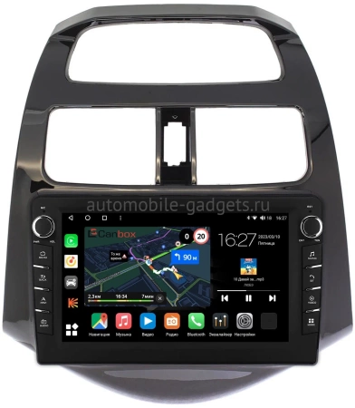 Штатная магнитола Daewoo Matiz Creative (M300) 2009-2011 (глянцевая) Canbox M-Line 7831-9164 Android 10 (4G-SIM, 2/32, DSP, IPS) С крутилками
