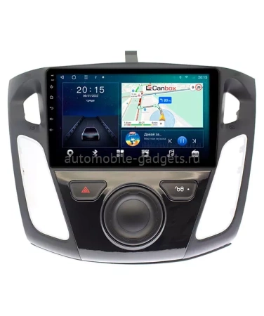 Штатная магнитола Ford Focus 3 2011-2019 (Тип 1) Canbox L-Line 4169-9065 на Android 10 (4G-SIM, 2/32, TS18, DSP, QLed)